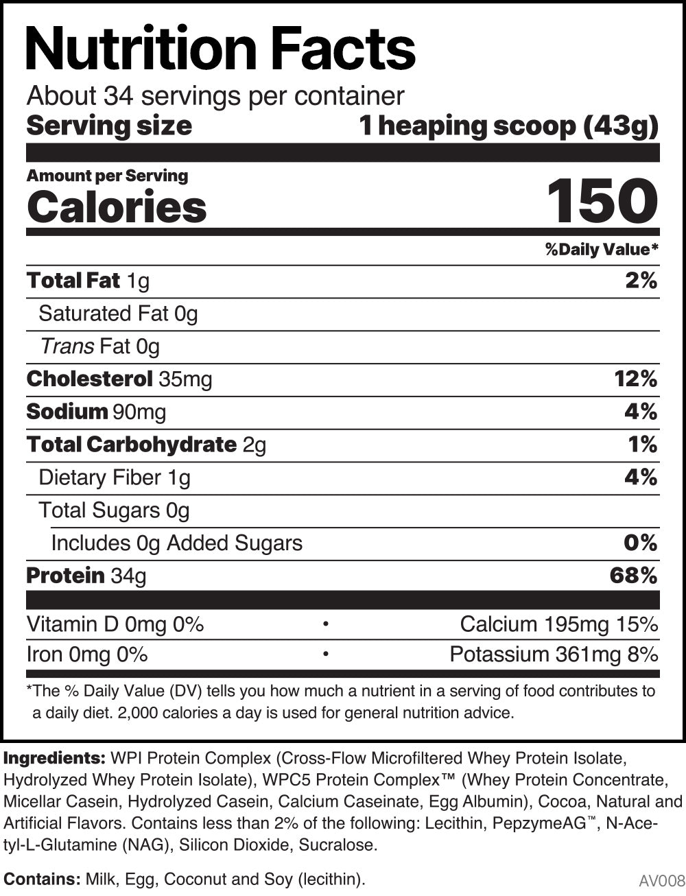Chocolate (3lb)